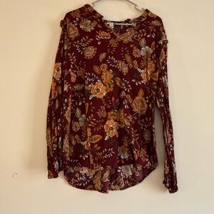 Floral St John’s Bay size XL blouse